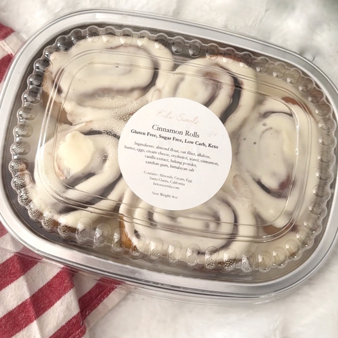 Keto Cinnamon Rolls